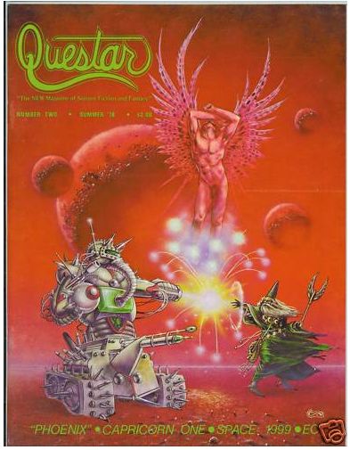 QUESTAR magazine side cover Issue 2 Summer 1978