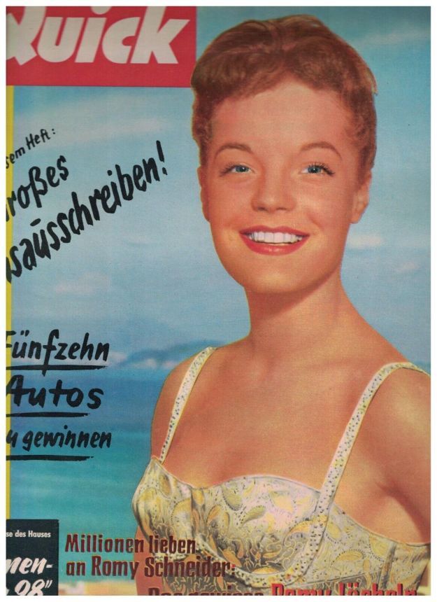 QUICK (DE) magazine side cover 14 December 1957