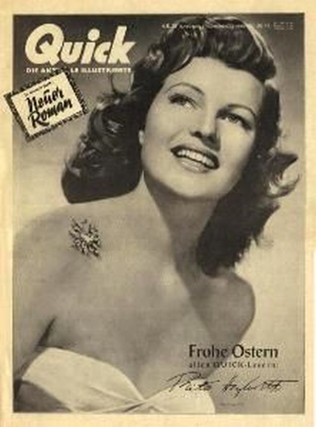 QUICK (DE) magazine side cover 13 April 1952