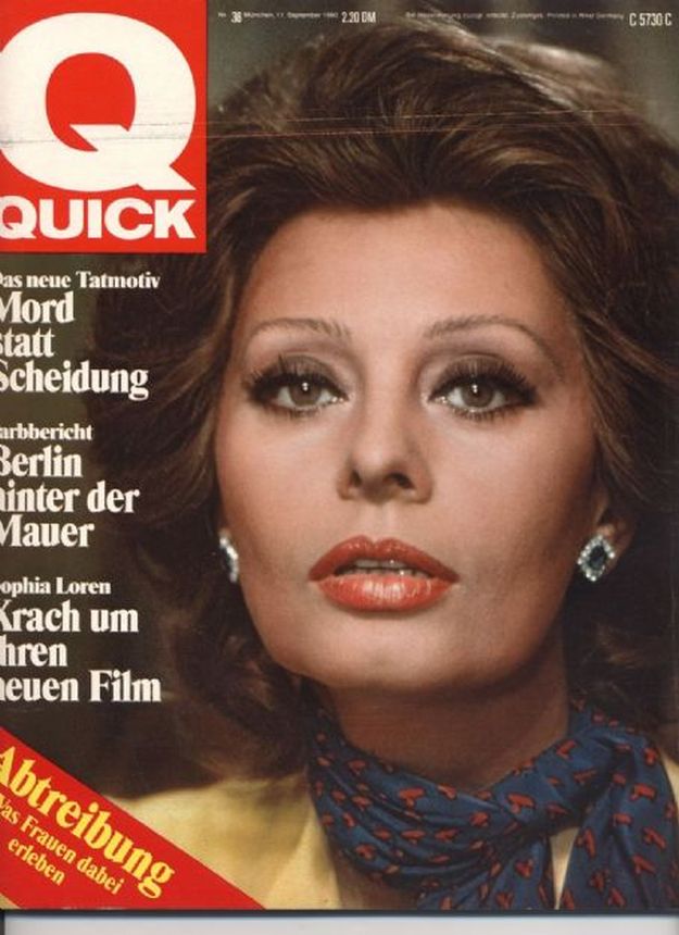 QUICK (DE) magazine side cover 11 September 1980