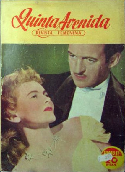 QUINTA AVENIDA magazine side cover Issue 2  Special   1953