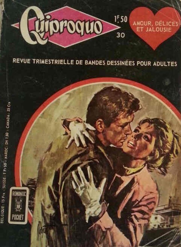 QUIPROQUO magazine side cover Issue 30   1970