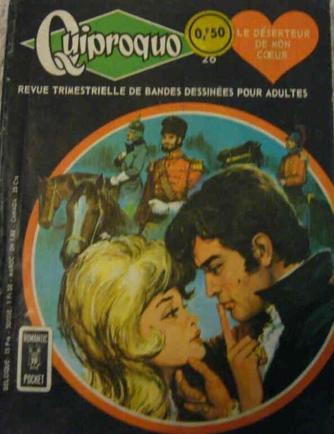 QUIPROQUO magazine side cover Issue 26   1969