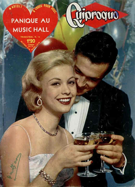QUIPROQUO magazine side cover Issue 14 August 1966