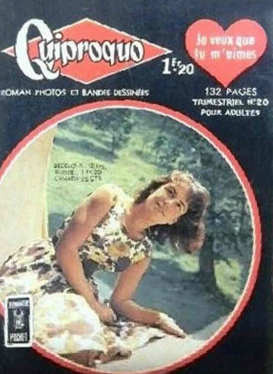 QUIPROQUO magazine side cover Issue 20 February 1968