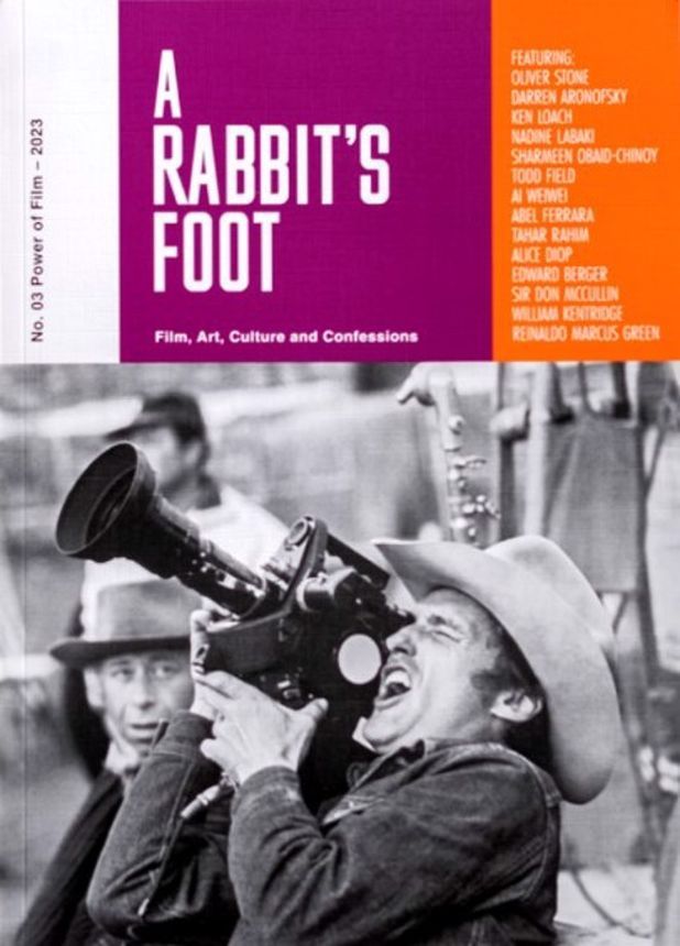 A RABBITS FOOT magazine side cover Issue 3   2023