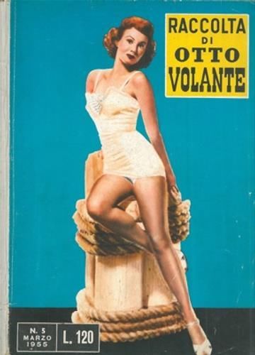 ANTOLOGIA DI OTTO VOLANTE magazine side cover Issue 5 March 1955
