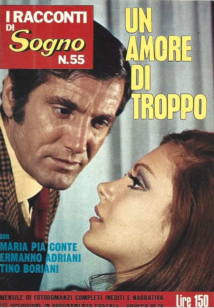 I RACCONTI DI SOGNO magazine side cover Issue 55   1970