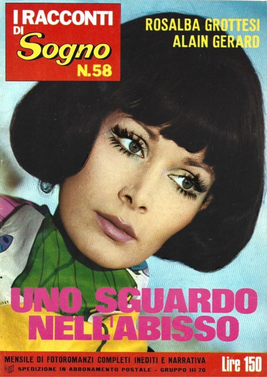 I RACCONTI DI SOGNO magazine side cover Issue 58   1970