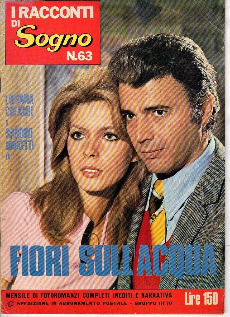 I RACCONTI DI SOGNO magazine side cover Issue 63   1971