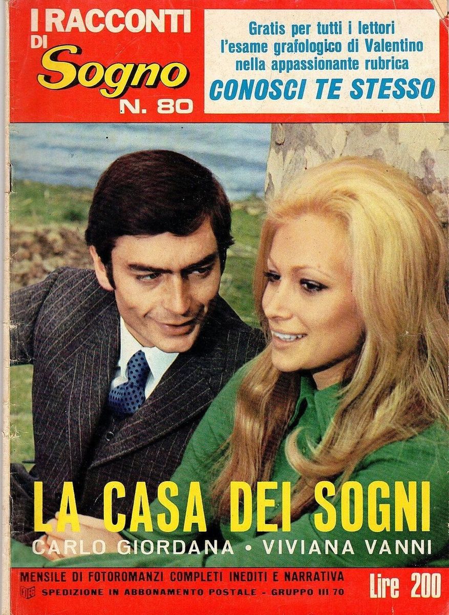 I RACCONTI DI SOGNO magazine side cover Issue 80   1972