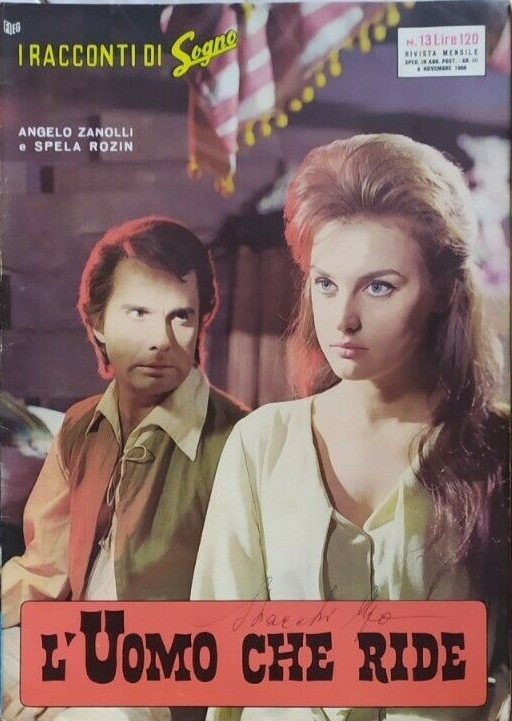 I RACCONTI DI SOGNO magazine side cover Issue 13 9 November 1966