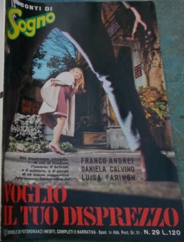 I RACCONTI DI SOGNO magazine side cover Issue 29   1968
