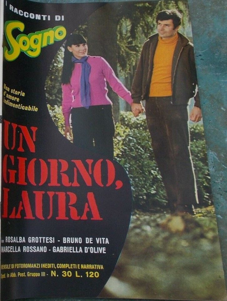 I RACCONTI DI SOGNO magazine side cover Issue 30   1968
