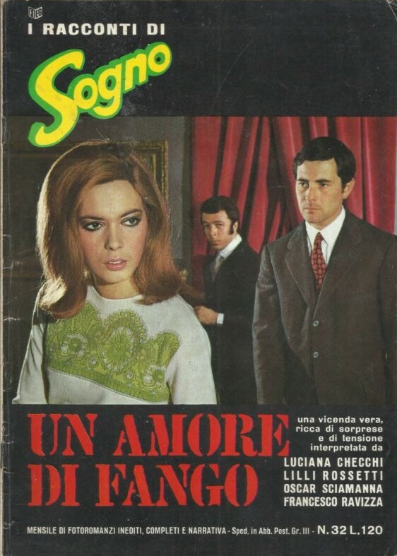 I RACCONTI DI SOGNO magazine side cover Issue 32   1968