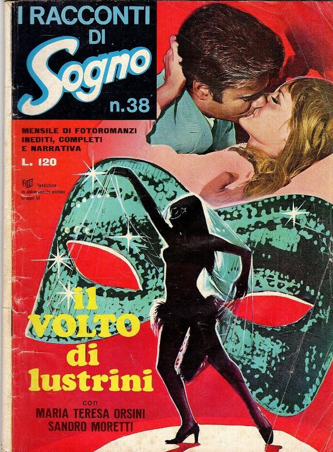 I RACCONTI DI SOGNO magazine side cover Issue 38   1968
