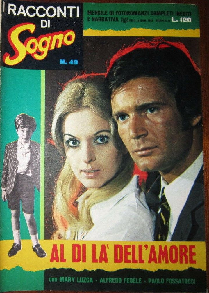 I RACCONTI DI SOGNO magazine side cover Issue 49   1969