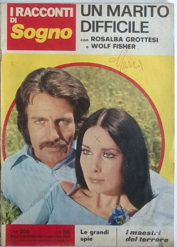 I RACCONTI DI SOGNO magazine side cover Issue 86   1973