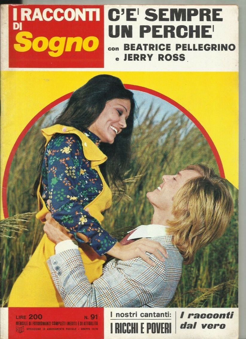 I RACCONTI DI SOGNO magazine side cover Issue 91   1973