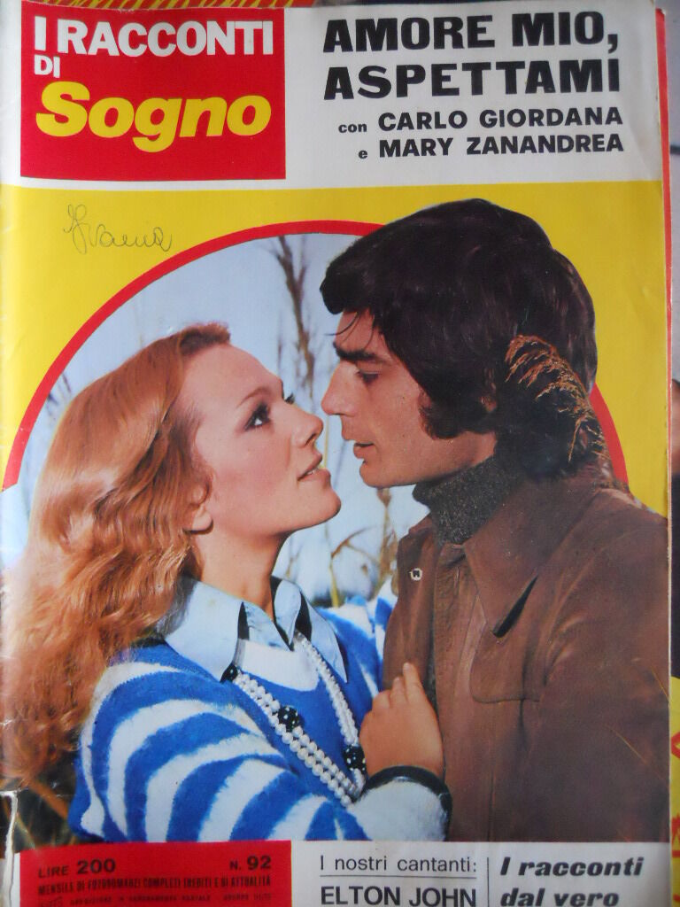 I RACCONTI DI SOGNO magazine side cover Issue 92   1973
