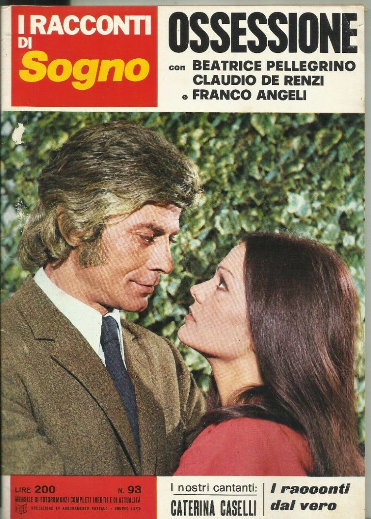 I RACCONTI DI SOGNO magazine side cover Issue 93   1973