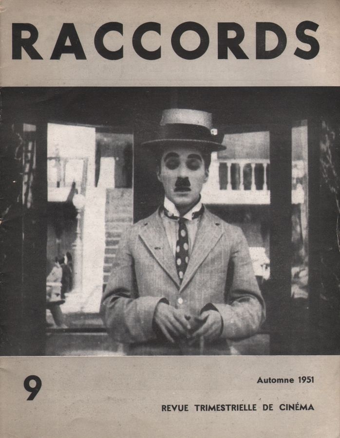 RACCORDS magazine side cover Issue 9 Autumn 1951