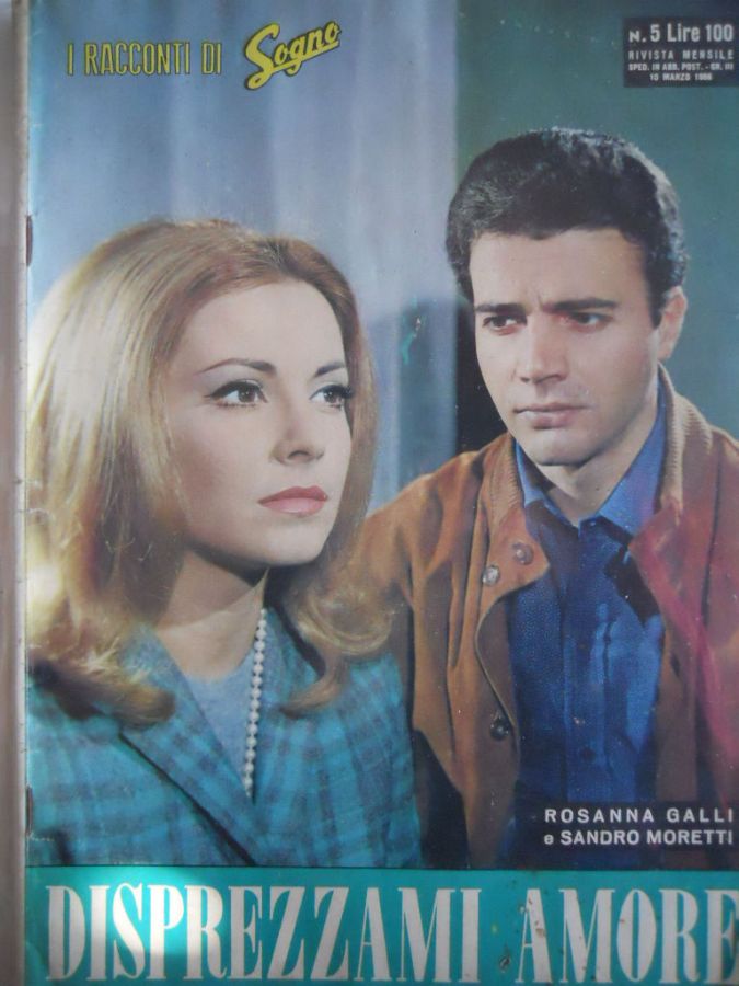 I RACCONTI DI SOGNO magazine side cover Issue 5 10 March 1966