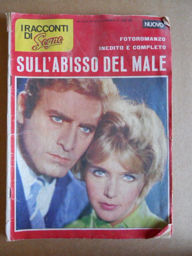 I RACCONTI DI SOGNO magazine side cover Issue 15 6 January 1967