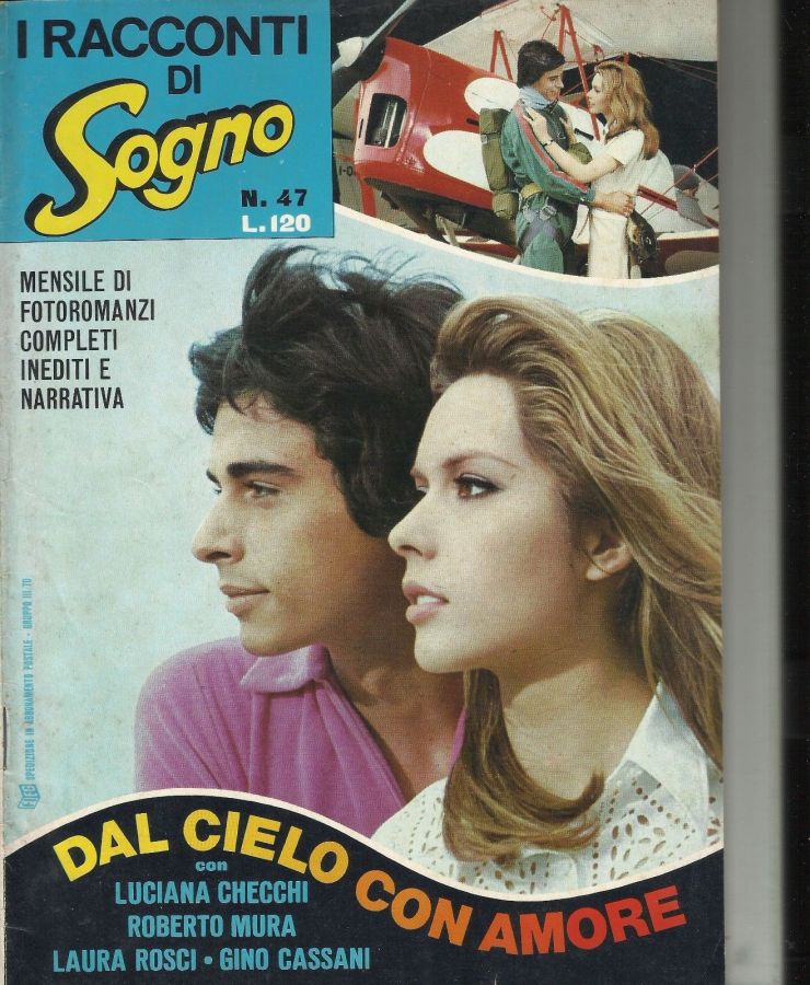 I RACCONTI DI SOGNO magazine side cover Issue 47   1969