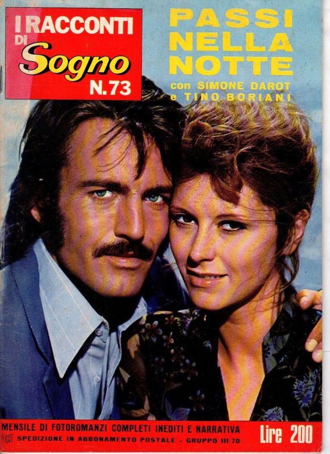 I RACCONTI DI SOGNO magazine side cover Issue 73   1971