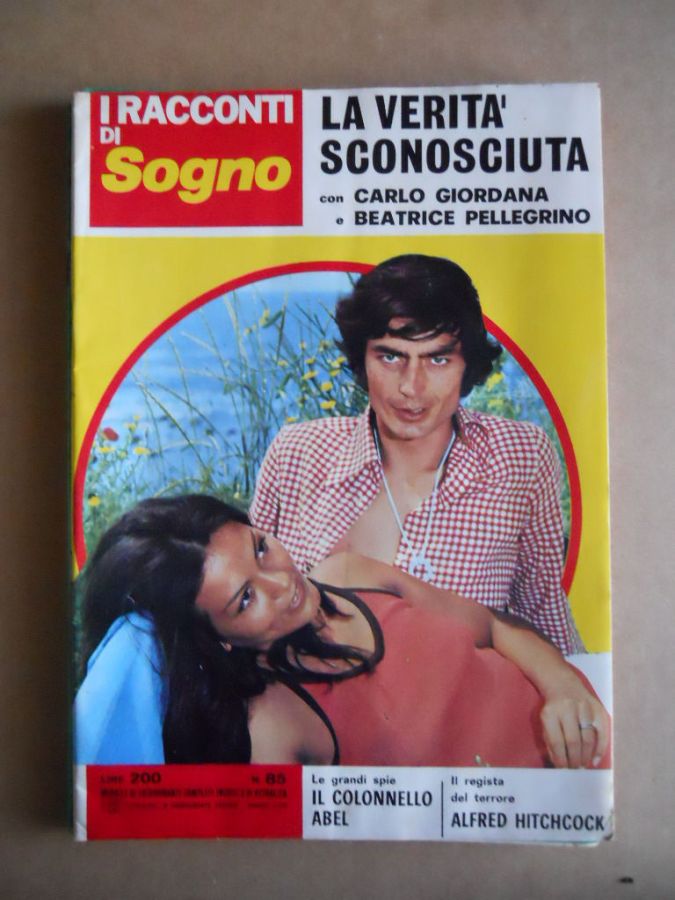 I RACCONTI DI SOGNO magazine side cover Issue 85   1973