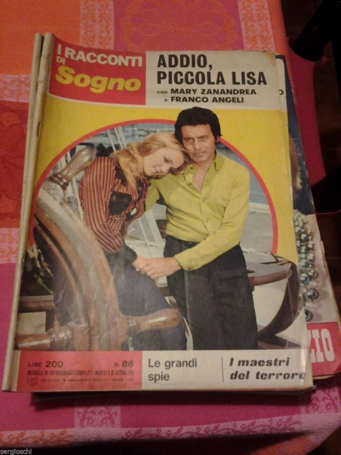 I RACCONTI DI SOGNO magazine side cover Issue 88   1973