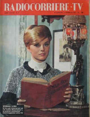 RADIOCORRIERE TV magazine side cover 4 February 1961