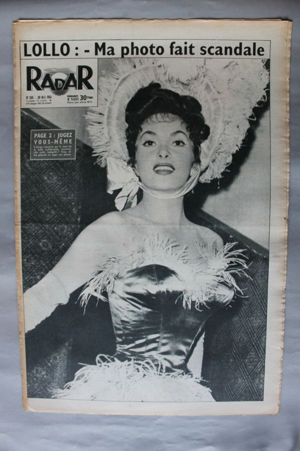 RADAR magazine side cover Issue 329 29 May 1955
