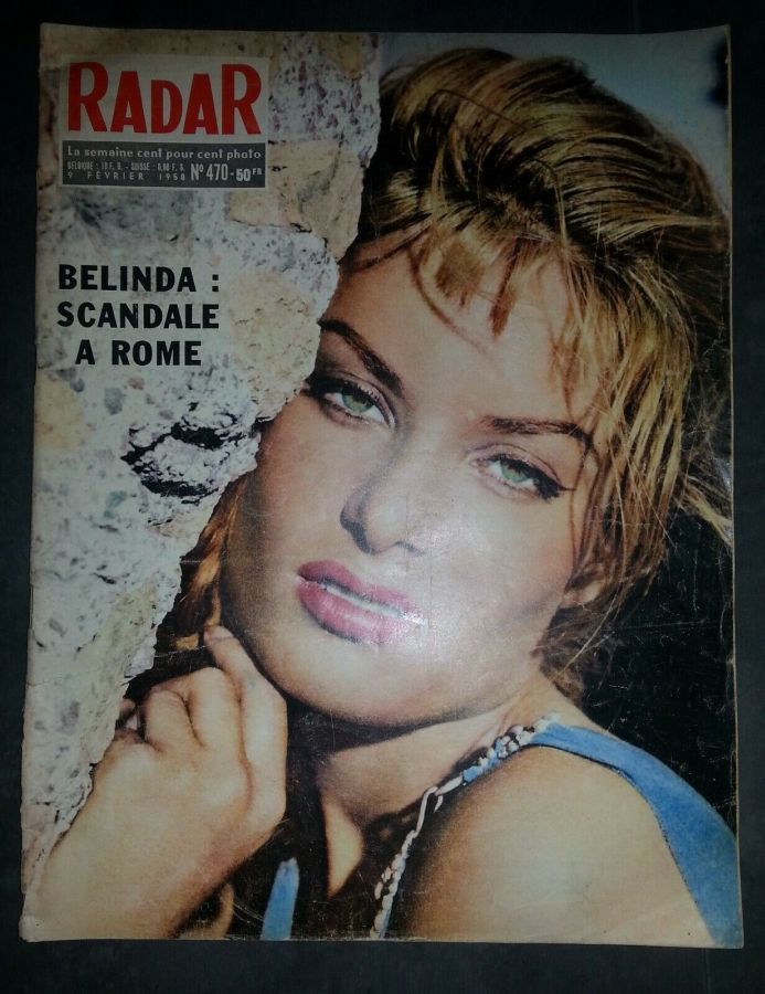 RADAR magazine side cover Issue 470 9 February 1958