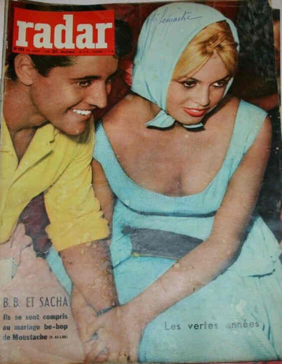 RADAR magazine side cover Issue 498 22 August 1958