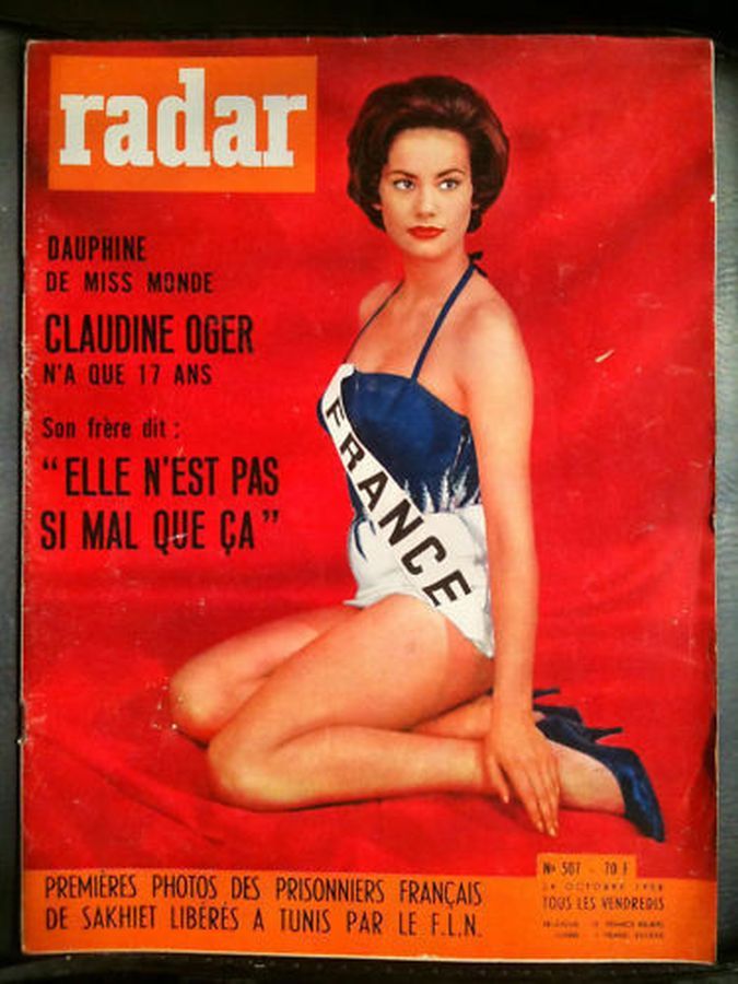RADAR magazine side cover Issue 507 21 October 1958