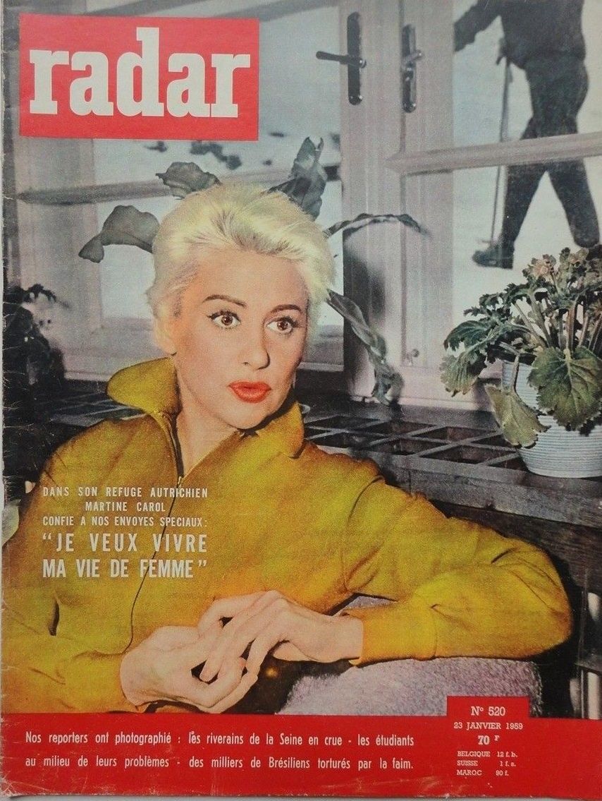 RADAR magazine side cover Issue 520 23 January 1959