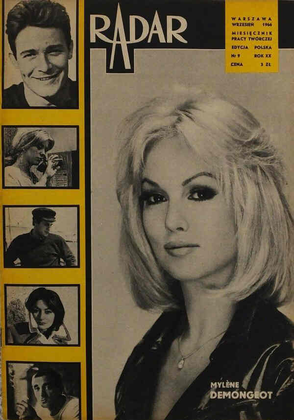 RADAR (Po) magazine side cover  September 1966