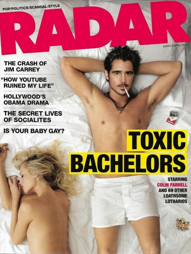 RADAR USA magazine side cover  March/April 2007