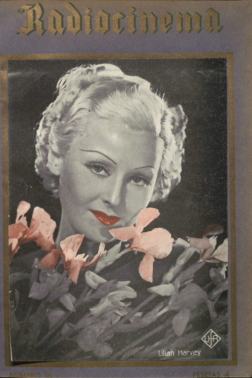 RADIOCINEMA magazine side cover Issue 16 November 1938