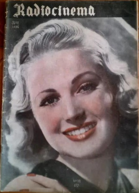 RADIOCINEMA magazine side cover Issue 32   1939