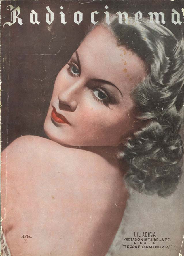 RADIOCINEMA magazine side cover Issue 110   1945