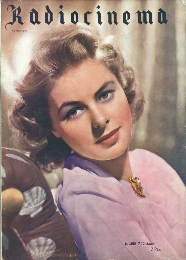 RADIOCINEMA magazine side cover Issue 112   1945