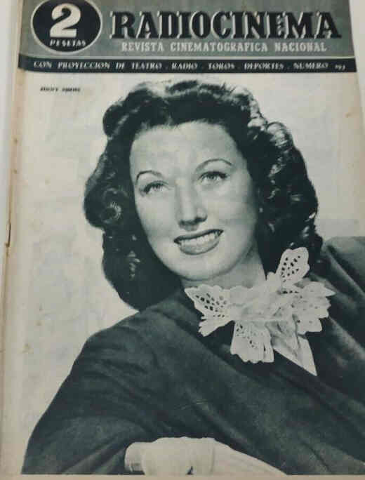 RADIOCINEMA magazine side cover Issue 193  April 1954