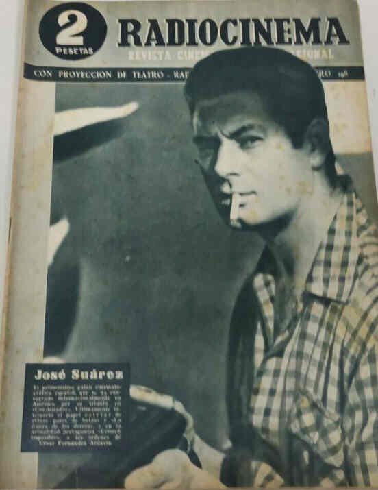 RADIOCINEMA magazine side cover Issue 198  May 1954