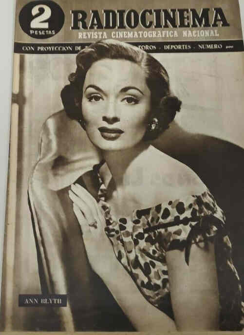 RADIOCINEMA magazine side cover Issue 200  May 1954
