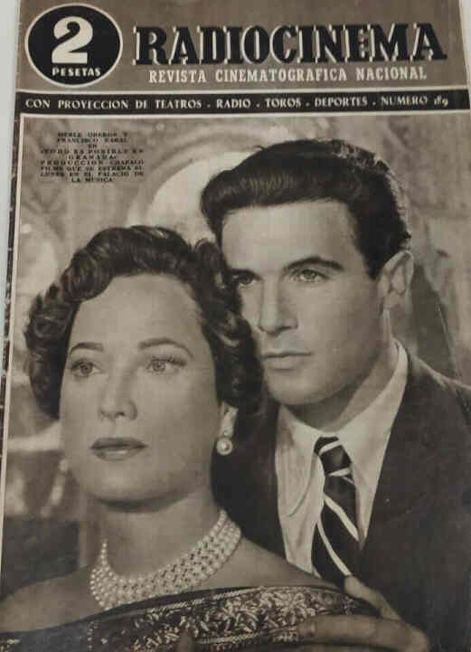 RADIOCINEMA magazine side cover Issue 189   1954