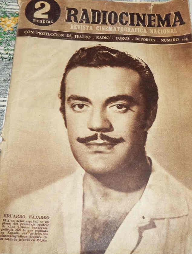 RADIOCINEMA magazine side cover Issue 205   1954