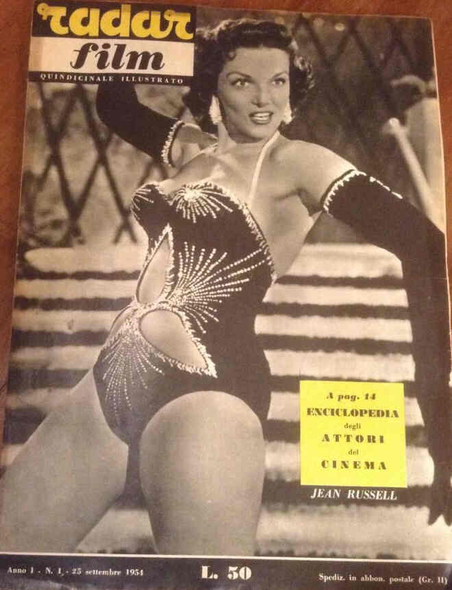 RADAR FILM magazine side cover Issue 1 25 September 1954